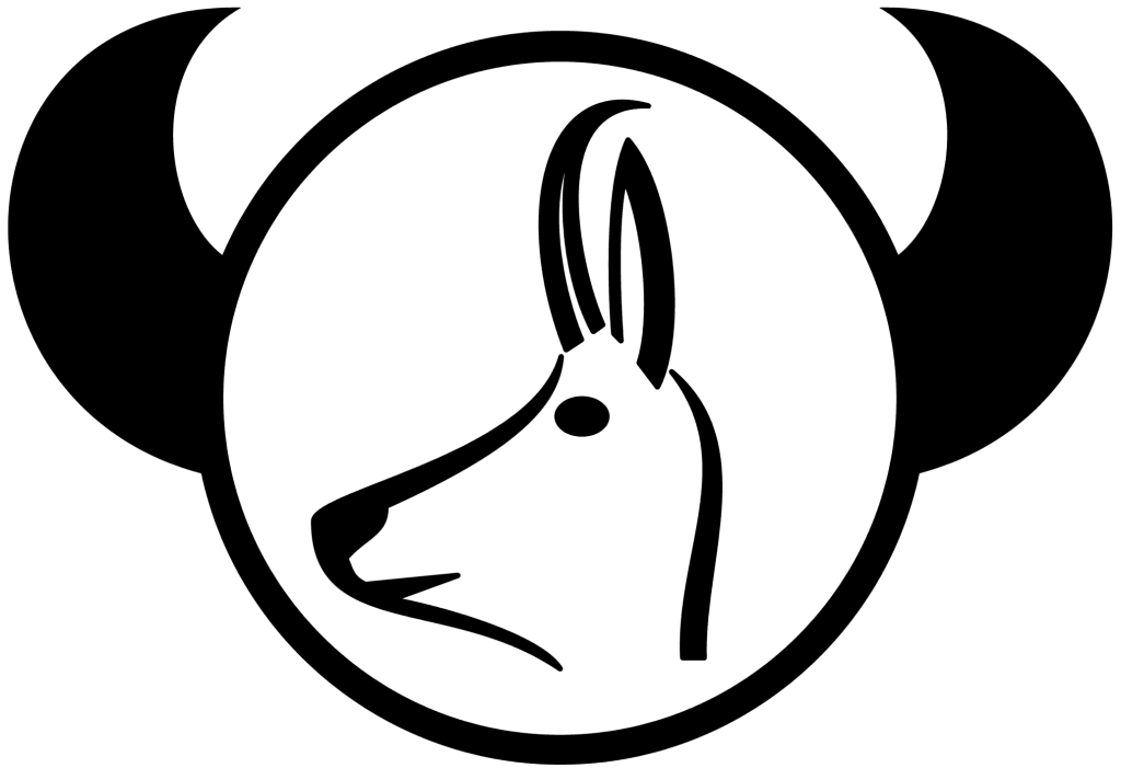 Logo Kamzíci Brno bez textu černobílé